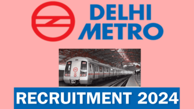 Delhi metro recruitment 2024