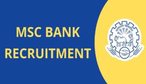 Msc bank recruitment 2024