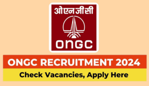 Ongc recruitment 2024