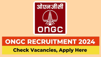 Ongc recruitment 2024