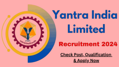 Yantra india limited recruitment 2024