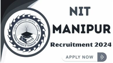 Nit manipur recruitment 2024