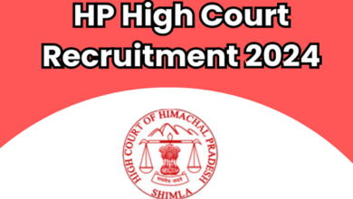 HP High Court Recruitment 2024