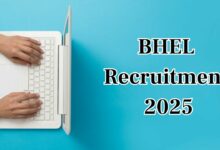 Bhel recruitment 2025