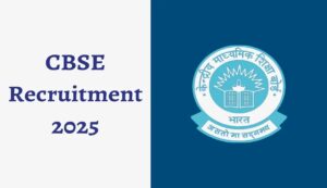 Cbse recruitment 2025