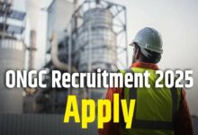 Ongc recruitment 2025