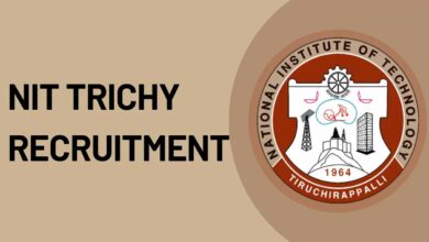 Nit trichy recruitment 2025