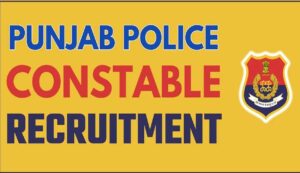 Punjab police recruitment 2025