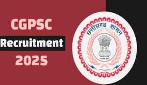 Cgpsc recruitment 2025