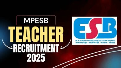 Mp teacher recruitment 2025