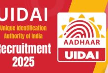 Uidai recruitment 2025